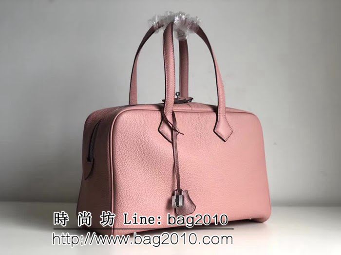 愛馬仕Hermes 原版頭層牛皮 維多利亞旅行袋 0AM1010
